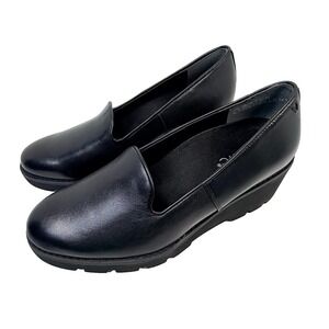 Vionic Black Wedge Shoes size 6.5